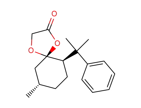 (5R,6R,9S)-9-Methyl-6-(1-methyl-1-phenyl-ethyl)-1,4-dioxa-spiro[4.5]decan-2-one