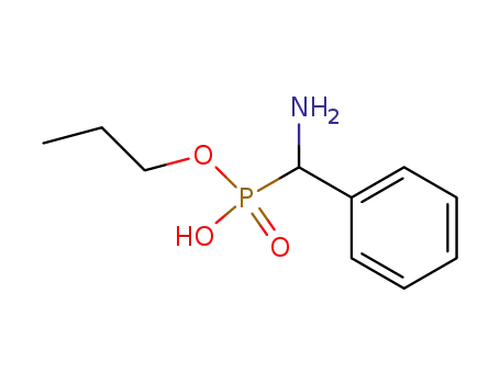 Phosphonic acid, (aminophenylmethyl)-, monopropyl ester