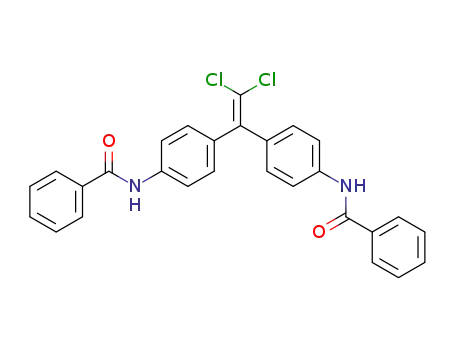 1,1-bis-(4-benzoylamino-phenyl)-2,2-dichloro-ethene