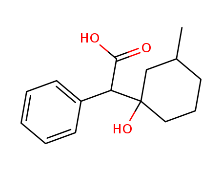 Benzeneacetic acid, a-(1-hydroxy-3-methylcyclohexyl)- cas  5457-13-6