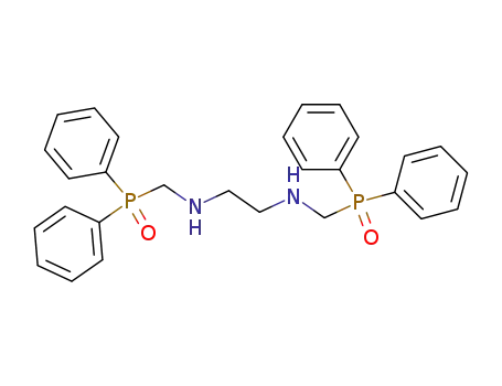 Molecular Structure of 68745-29-9 (1,2-Ethanediamine, N,N'-bis[(diphenylphosphinyl)methyl]-)