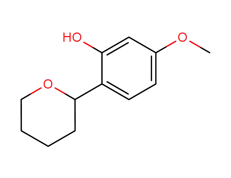 5-Methoxy-2-(tetrahydro-pyran-2-yl)-phenol