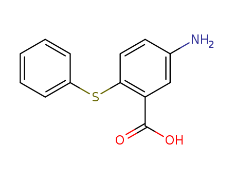 Benzoicacid, 5-amino-2-(phenylthio)-