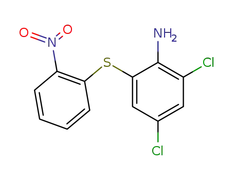 2,4-dichloro-6-(2-nitro-phenylsulfanyl)-aniline