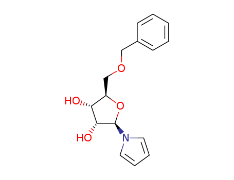 2-(phenylmethoxymethyl)-5-pyrrol-1-yl-oxolane-3,4-diol cas  80541-20-4