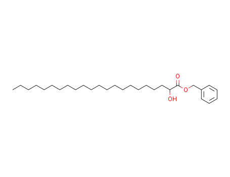 Molecular Structure of 260055-72-9 (2-hydroxy-docosanoic acid benzyl ester)