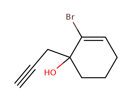 2-Bromo-1-prop-2-ynyl-cyclohex-2-enol