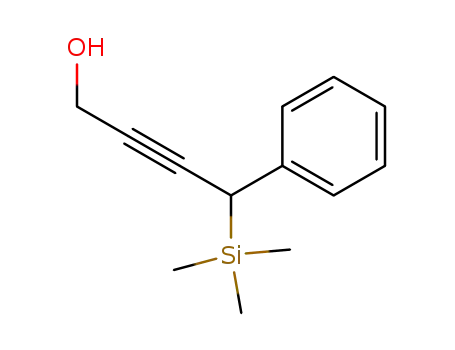 4-Phenyl-4-trimethylsilanyl-but-2-yn-1-ol