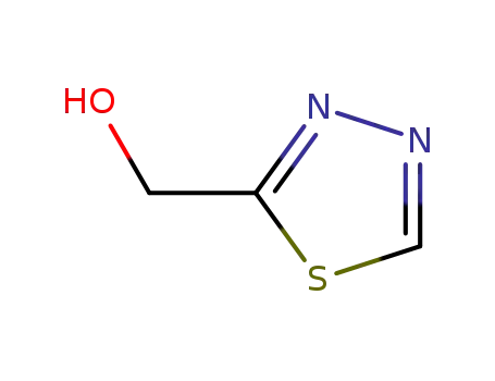 Molecular Structure of 499771-03-8 (1,3,4-THIADIAZOL-2-YLMETHANOL,97%)