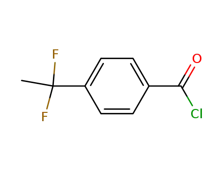 4-(1,1-difluoroethyl)benzoyl chloride