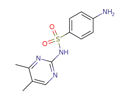 Molecular Structure of 4462-43-5 (4-amino-N-(4,5-dimethylpyrimidin-2-yl)benzenesulfonamide)
