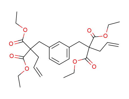 1,3-Bis-<2,2-dicarbethoxy-penten-(4)-yl>-benzol