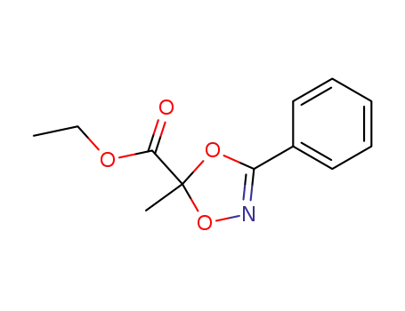 5-methyl-3-phenyl-[1,4,2]dioxazole-5-carboxylic acid ethyl ester