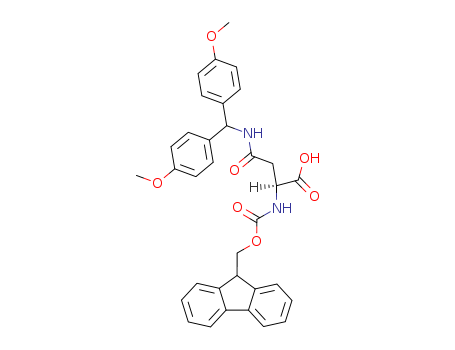 L-Asparagine,N-[bis(4-methoxyphenyl)methyl]-N2-[(9H-fluoren-9-ylmethoxy)carbonyl]-