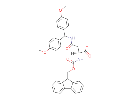 Molecular Structure of 113534-16-0 (FMOC-ASN(DOD)-OH)