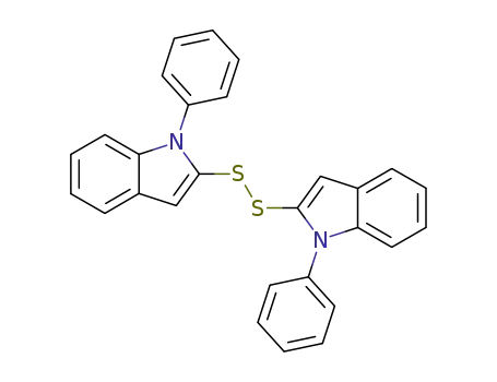 1H-Indole, 2,2'-dithiobis[1-phenyl-