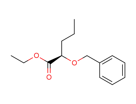 Molecular Structure of 133420-96-9 (2-(Benzyloxy)pentansaeure-ethylester)