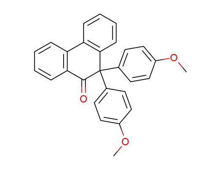 10,10-di-p-anisyl-9,10-dihydro-9-phenanthrenone