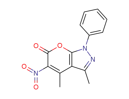 3,4-Dimethyl-5-nitro-1-phenyl-1H-pyrano[2,3-c]pyrazol-6-one