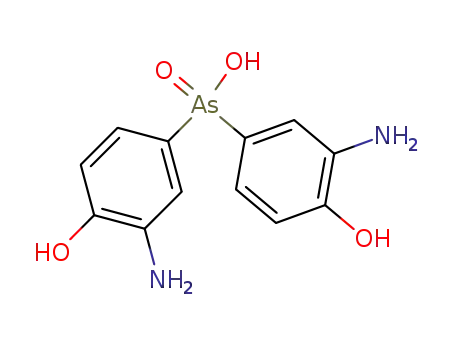 비스(3-아미노-4-하이드록시-페닐)아르신산