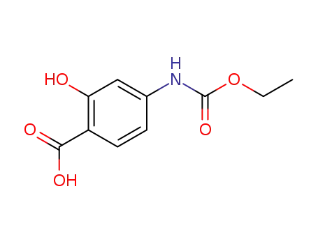 4-[(ethoxycarbonyl)amino]-2-hydroxybenzoic acid