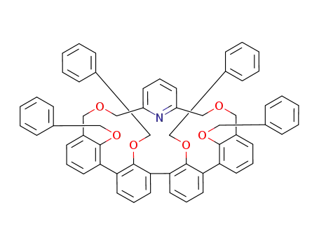 32,34,35,36-tetrakis(phenylmethoxy)-18,26-dioxa-33-azahexacyclo<26.3.1.1<sup>2,6</sup>.1<sup>7,11</sup>.1<sup>12,16</sup>.1<sup>20,24</sup>>hexatriaconta-1(32),2,4,6(36),7,9,11(35),12,14,16(34),20,22,24(33),28,30-pentadecaene