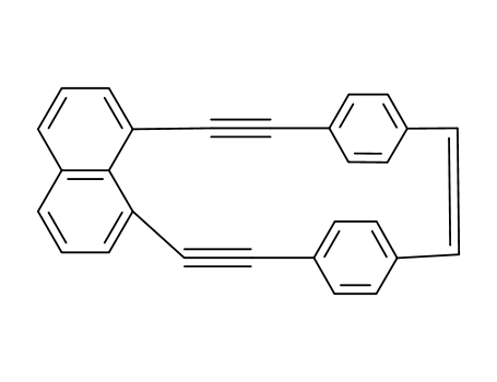 <2>paracyclo<2>paracyclo<2>(1,8)naphthalenophan-9-ene-1,7-diyne