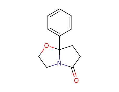 2,3,7,7a-Tetrahydro-7a-phenylpyrrolo[2,1-b]oxazol-5(6H)-one
