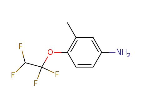Benzenamine, 3-methyl-4-(1,1,2,2-tetrafluoroethoxy)-