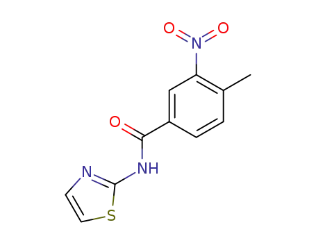 4-methyl-3-nitro-benzoic acid thiazol-2-ylamide