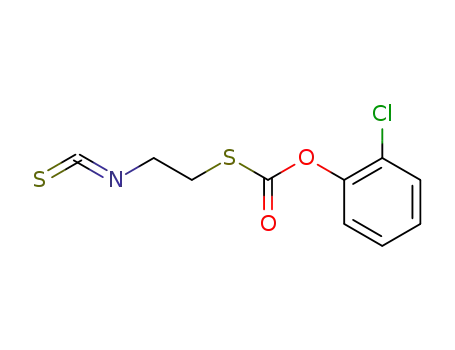 2-(S-(2-chlorophenoxy)carbonylthio)ethyl isothiocyanates