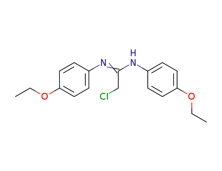 2-CHLORO-N,N'-BIS(4-ETHOXY-PHENYL)-ACETIMIDAMIDE
