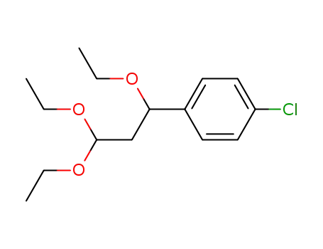 1-Chloro-4-(1,3,3-triethoxy-propyl)-benzene