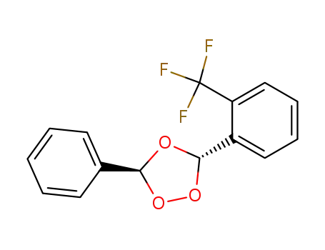 Molecular Structure of 130011-88-0 (trans-3-phenyl-5-(2-(trifluoromethyl)phenyl)-1,2,4-trioxolane)