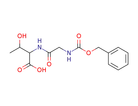 Molecular Structure of 40356-00-1 (threonine, N-[(phenylmethoxy)carbonyl]glycyl-)