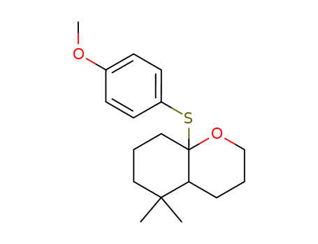 8a-(4-Methoxy-phenylsulfanyl)-5,5-dimethyl-octahydro-chromene