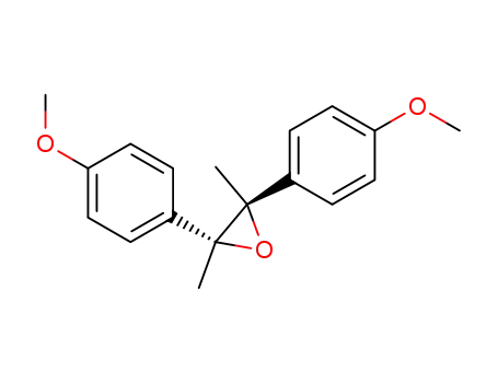 Molecular Structure of 109250-51-3 (trans-2,3-bis(4'-methoxyphenyl)-2,3-dimethyloxirane)