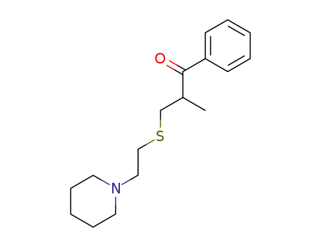 2-Methyl-1-phenyl-3-{[2-(piperidin-1-yl)ethyl]sulfanyl}propan-1-one