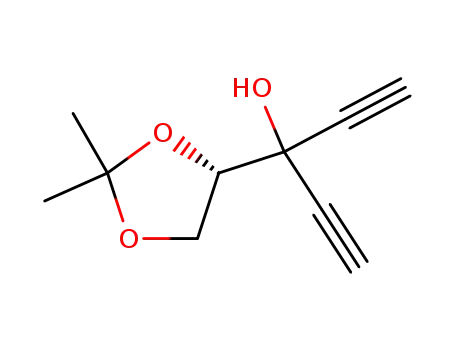 3-((S)-2,2-Dimethyl-[1,3]dioxolan-4-yl)-penta-1,4-diyn-3-ol