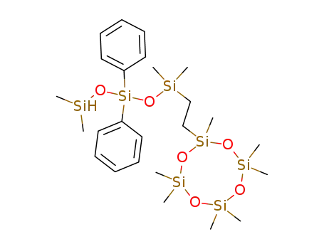 Cyclotetrasiloxane,
heptamethyl[2-(1,1,5,5-tetramethyl-3,3-diphenyltrisiloxanyl)ethyl]-