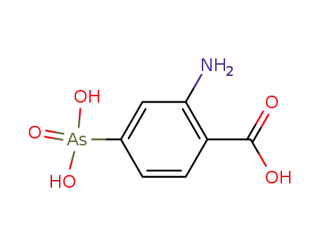 Molecular Structure of 6295-18-7 (2-amino-4-arsonobenzoic acid)