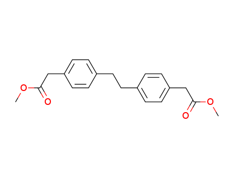 Benzeneacetic acid, 4,4'-(1,2-ethanediyl)bis-, dimethyl ester