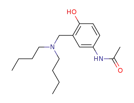 acetic acid-(3-dibutylaminomethyl-4-hydroxy-anilide)