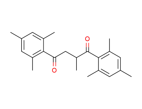 Molecular Structure of 102887-22-9 (1,4-dimesityl-2-methyl-butane-1,4-dione)