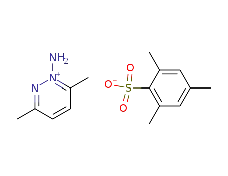 2,4,6-Trimethyl-benzenesulfonate1-amino-3,6-dimethyl-pyridazin-1-ium;