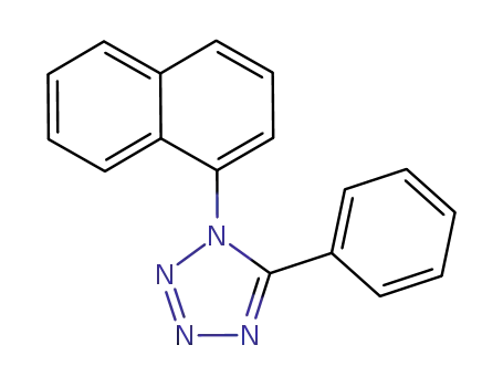 1-naphthalen-1-yl-5-phenyl-1<i>H</i>-tetrazole