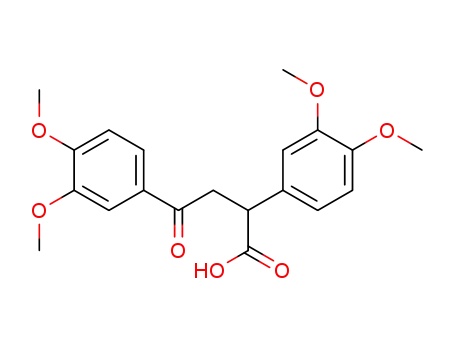 2,4-bis-(3,4-dimethoxy-phenyl)-4-oxo-butyric acid