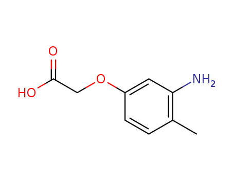 2-(3-amino-4-methyl-phenoxy)acetic acid cas  7400-97-7