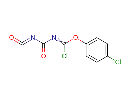 Carbonochloridimidic acid, (isocyanatocarbonyl)-, 4-chlorophenyl ester