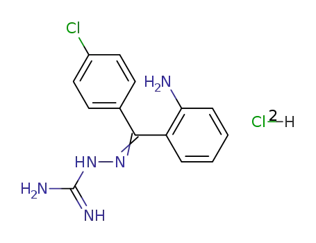 Hydrazinecarboximidamide,
2-[(2-aminophenyl)(4-chlorophenyl)methylene]-, dihydrochloride